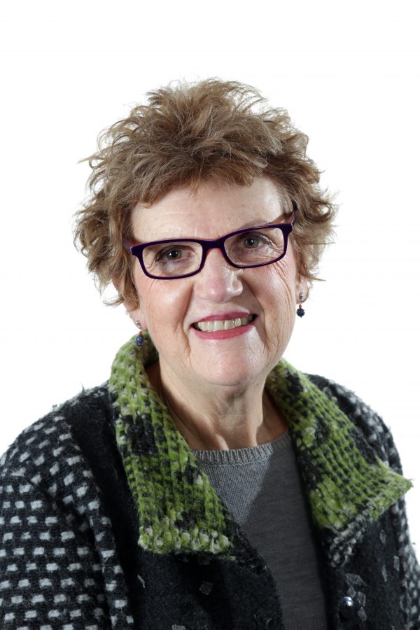 Maureen Plain, Manager Social Services, smiling headshot