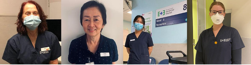 a head shot of each nurse featured in this article