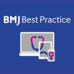 BMJ Best practice logo in dark blue